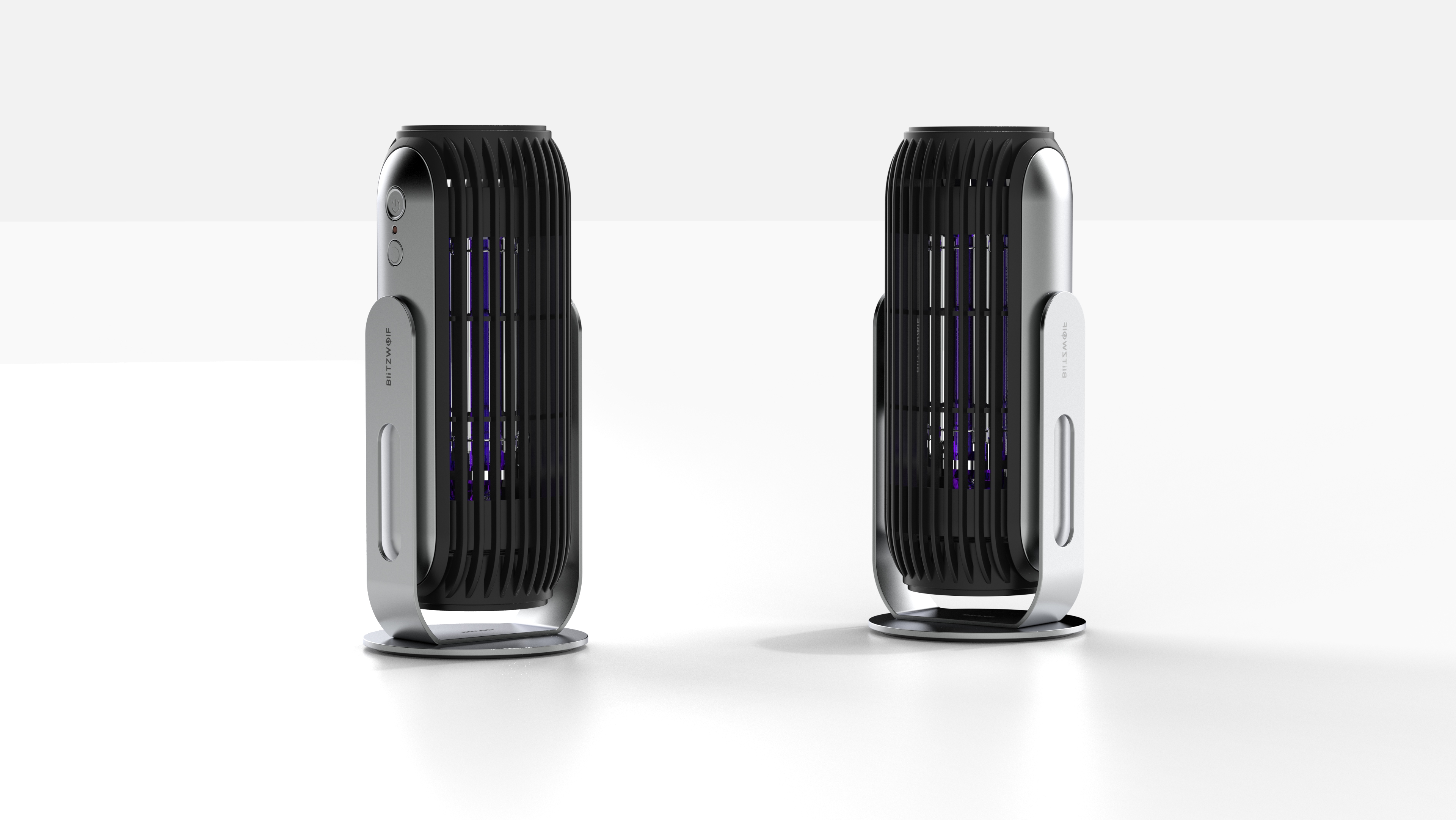 Mosquito killing lamp, industrial design, product development, rendering，