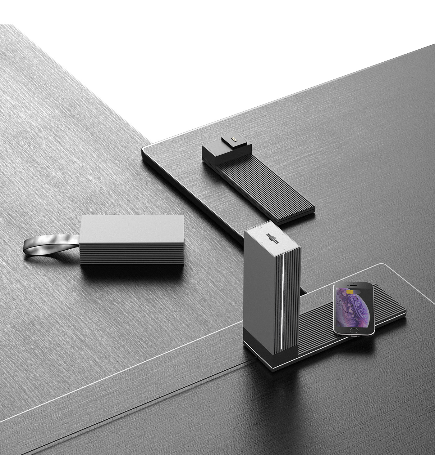 industrial design，product design，User experience，Bluetooth charger，