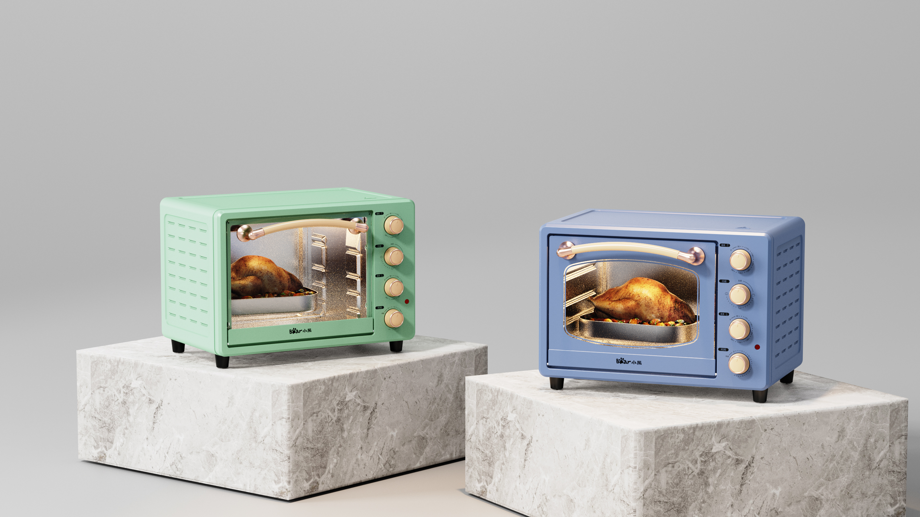 Kitchen appliances，household electrical appliances，Little bear，Characteristic handle，