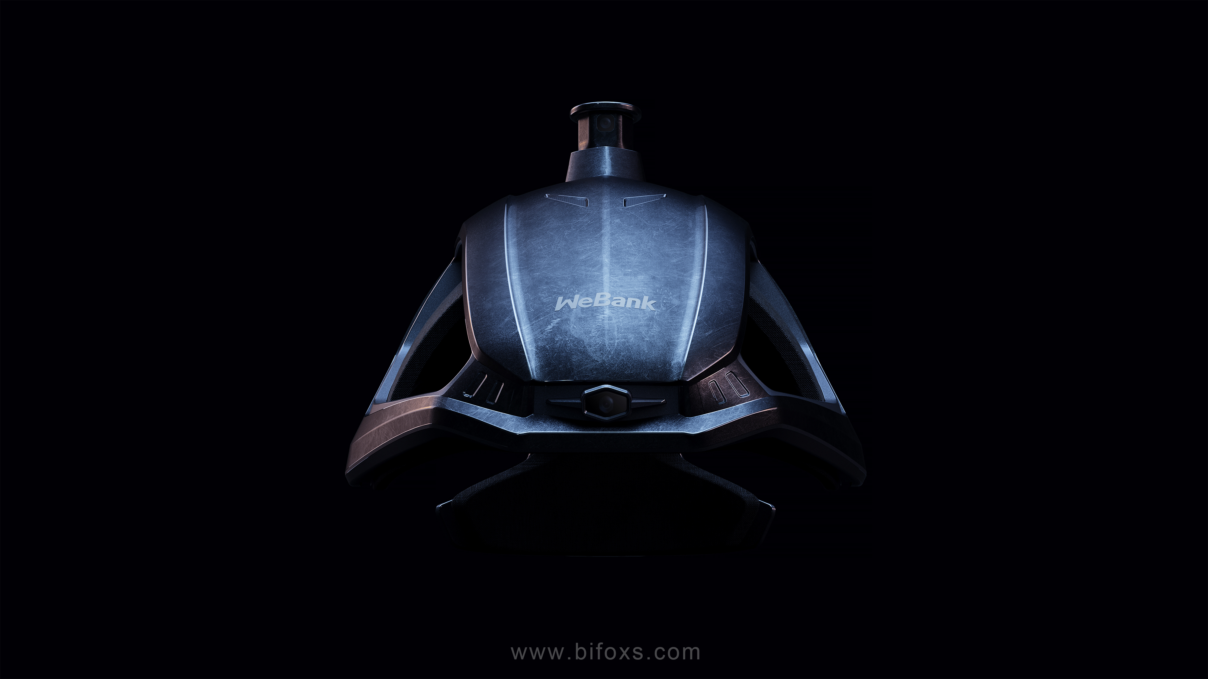 Bifox，White fox design，industrial design，product design，Smart helmet，originality，