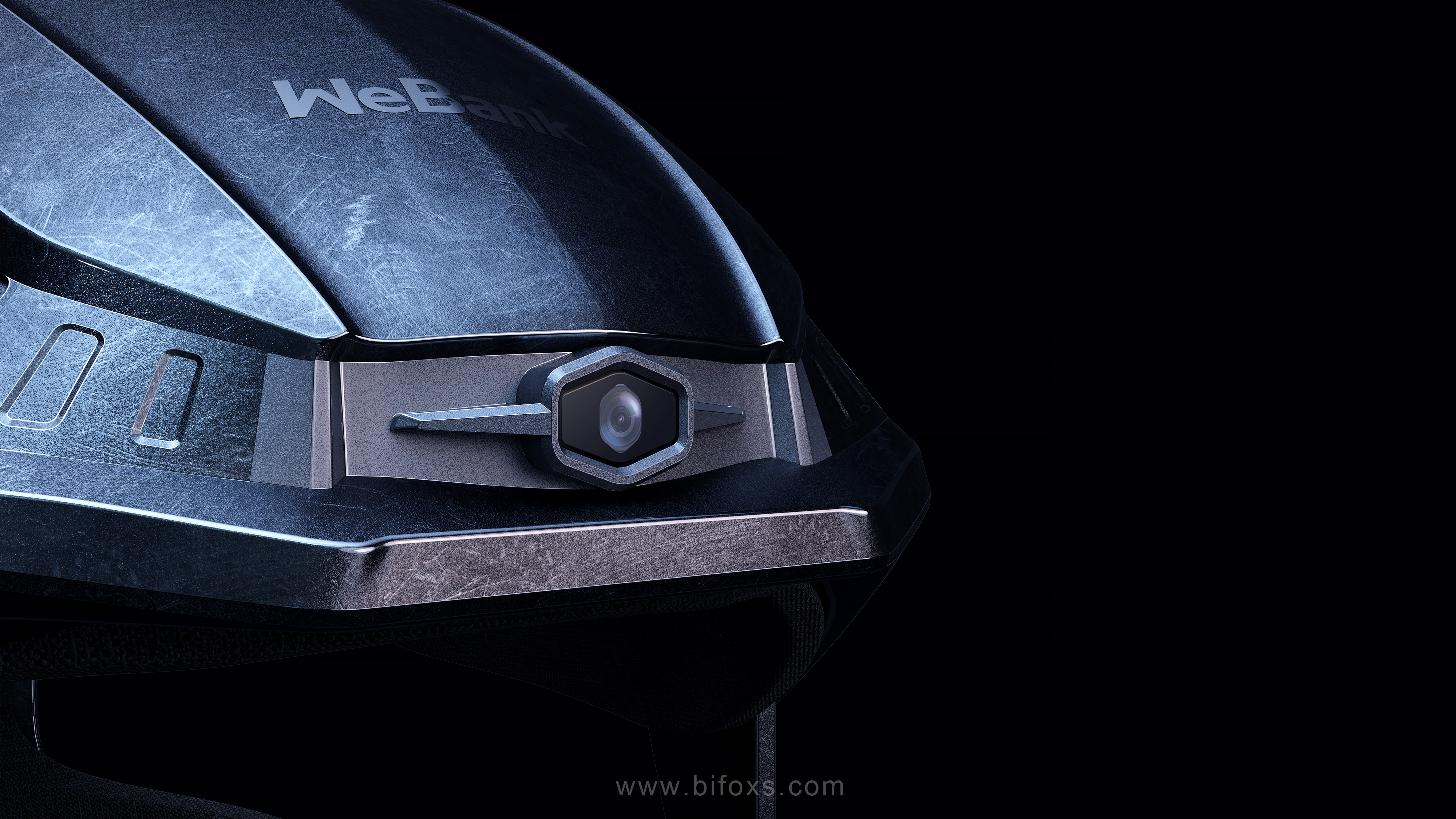 Bifox，White fox design，industrial design，product design，Smart helmet，originality，