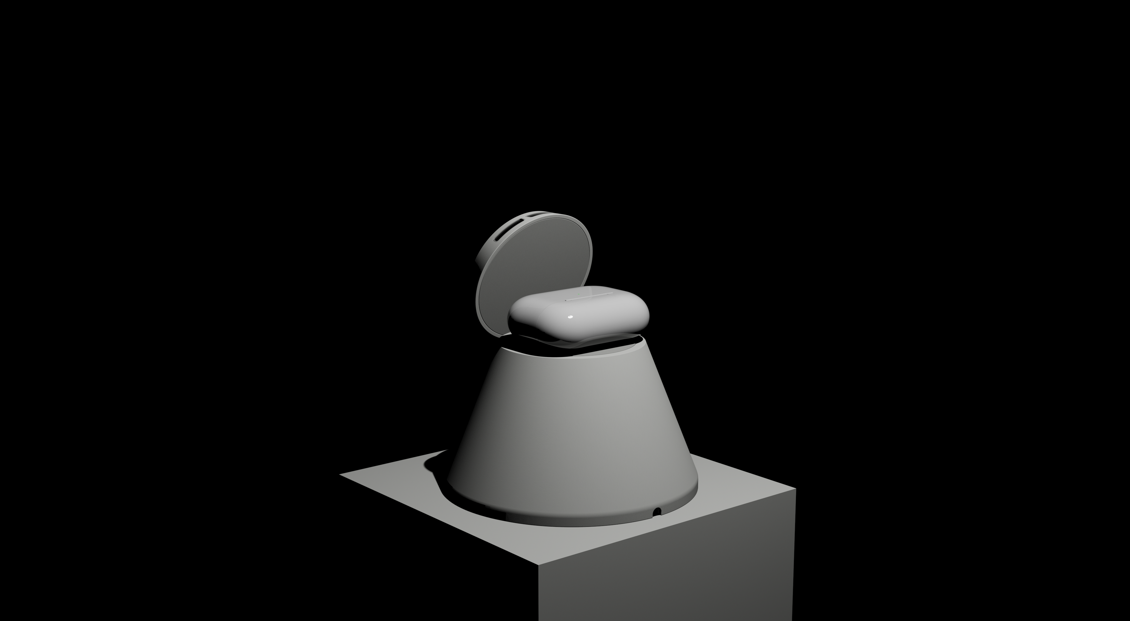 two-in-one，geometry，Magnetic attraction，Wireless charging，Bracket，