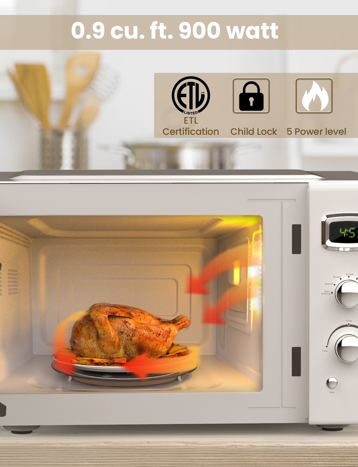 Microwave oven for the first time (to be improved)，