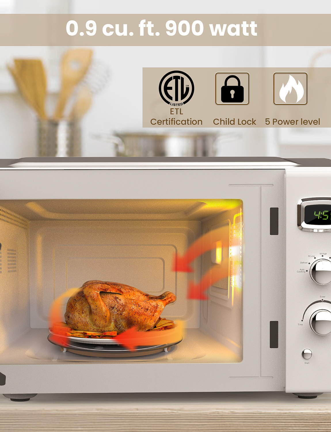 Microwave oven for the first time (to be improved)，
