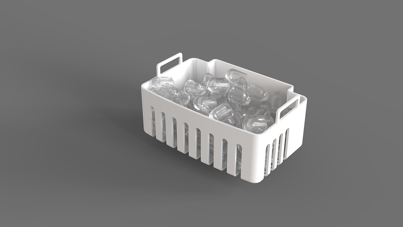 Ice maker - modeling, rendering，