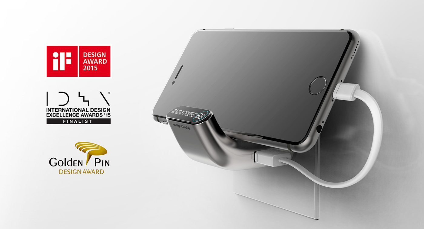product design，new concept，Adapter，Charger，2015if Award，2015idea Award，