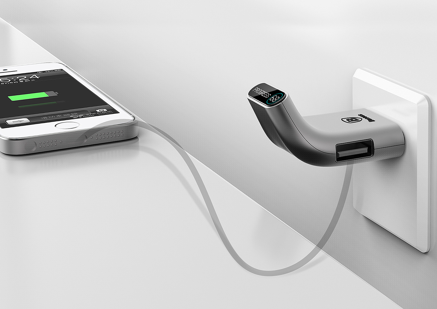 product design，new concept，Adapter，Charger，2015if Award，2015idea Award，