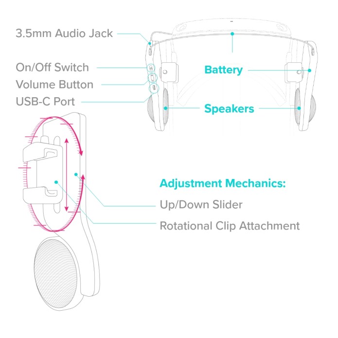 Smart /vr/ glasses / speakers，