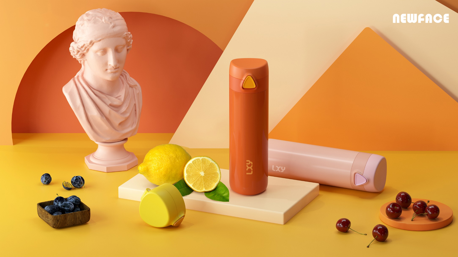 articles for daily use，vacuum cup，product design，