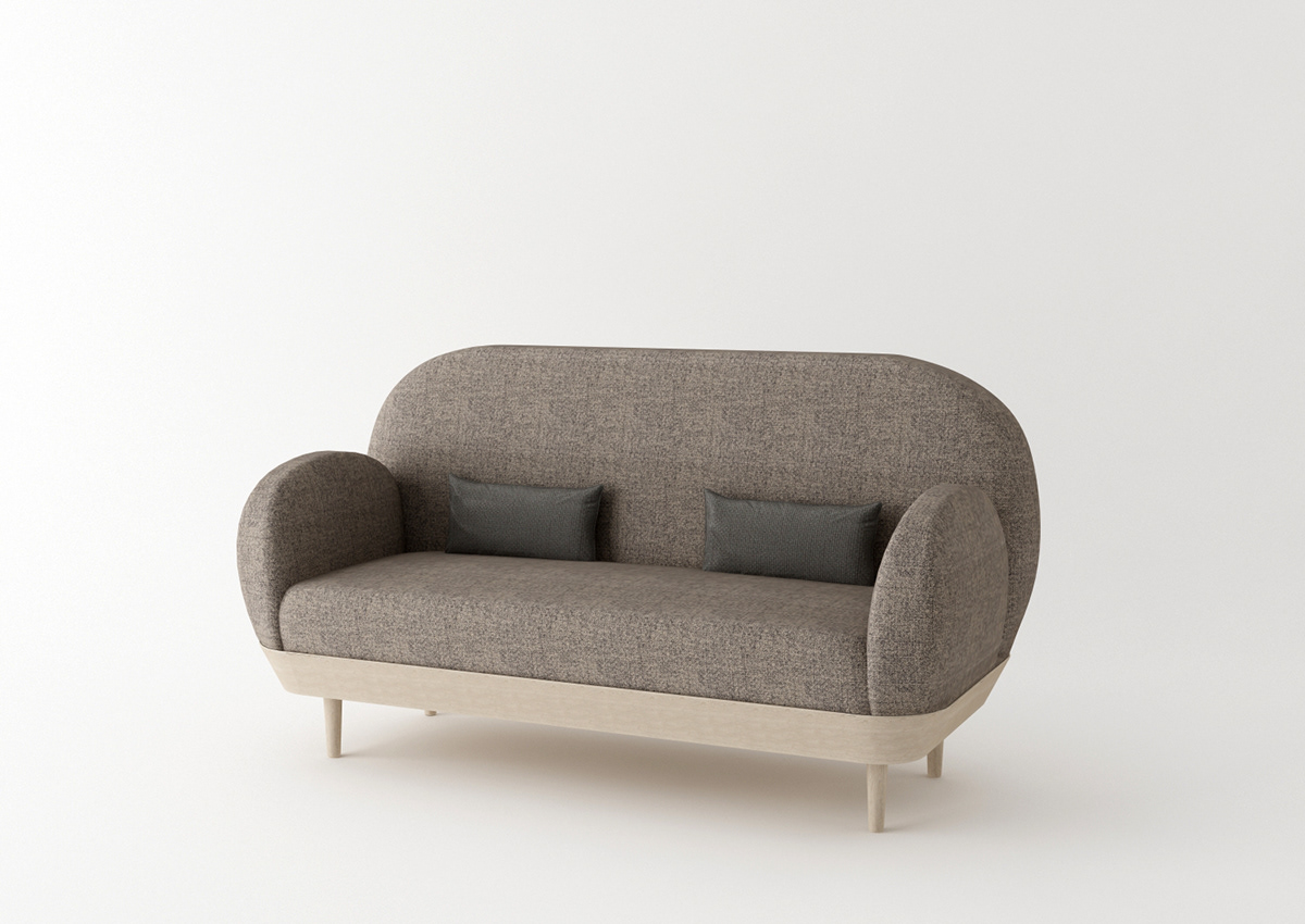 sofa，Basket series，