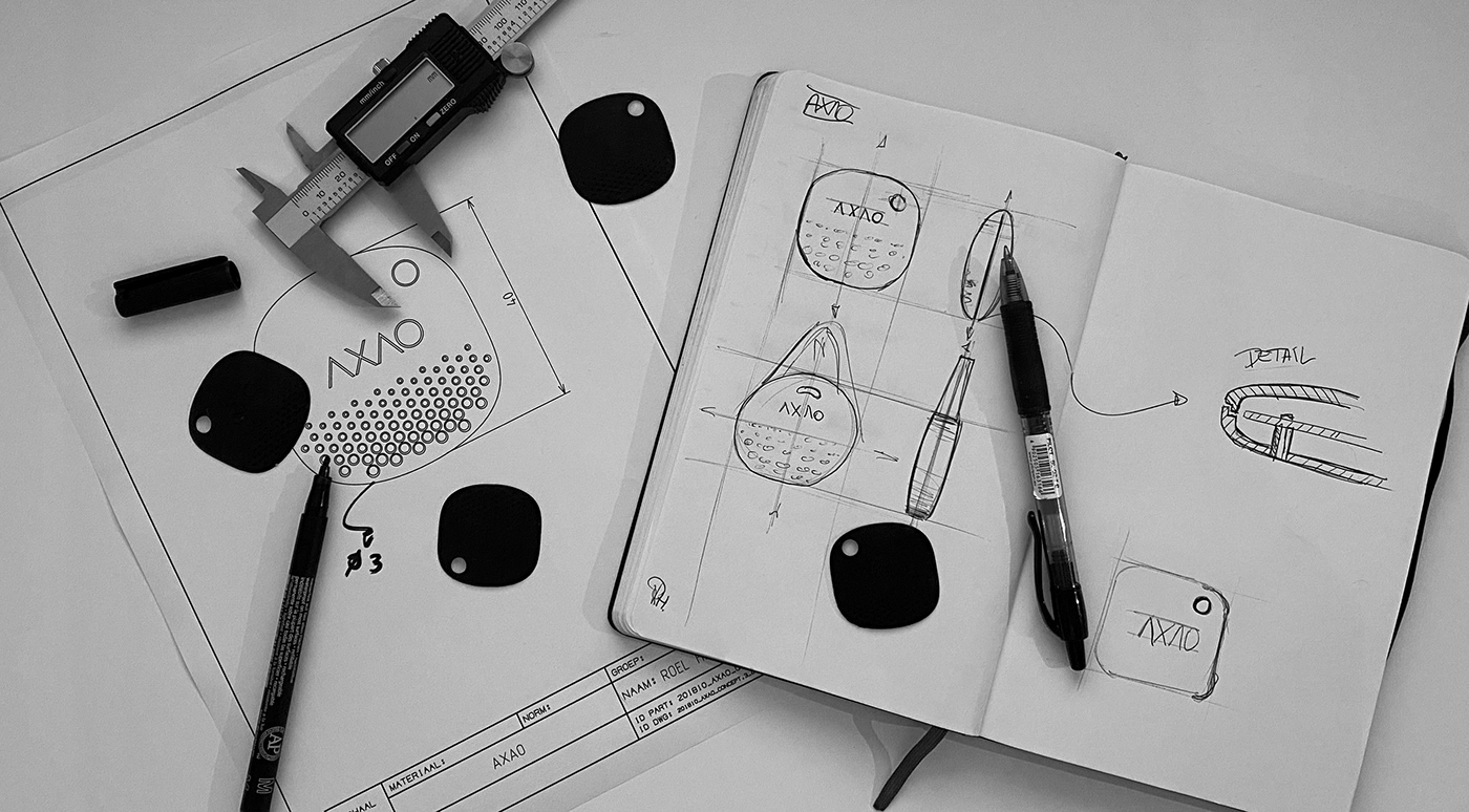 industrial design，AXAO，Tracker，3d，product design，