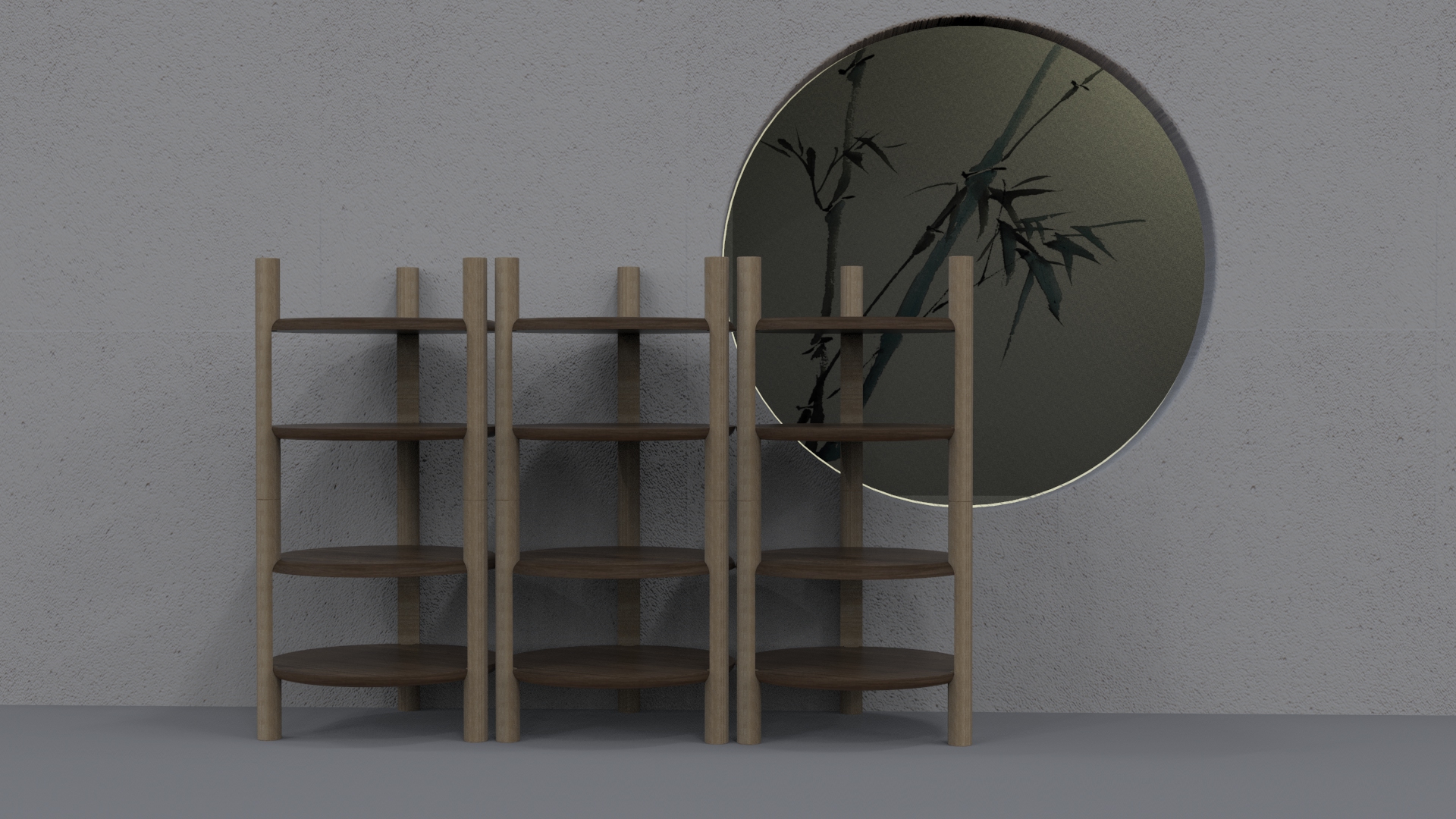 tea table，Side table，Bookcase，