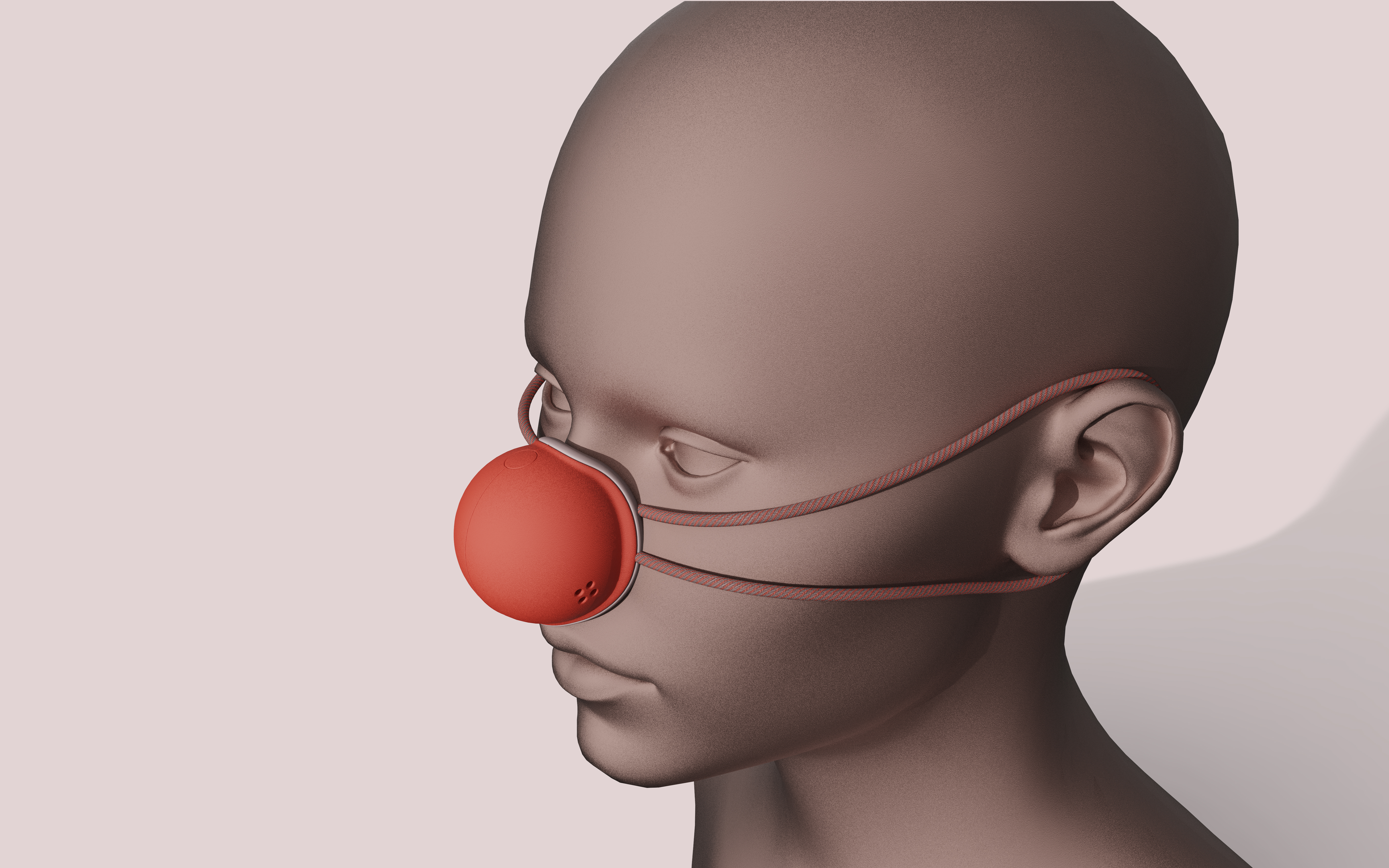 clown，Rhinitis instrument，interest，Physiotherapy instrument，Red light sterilization，