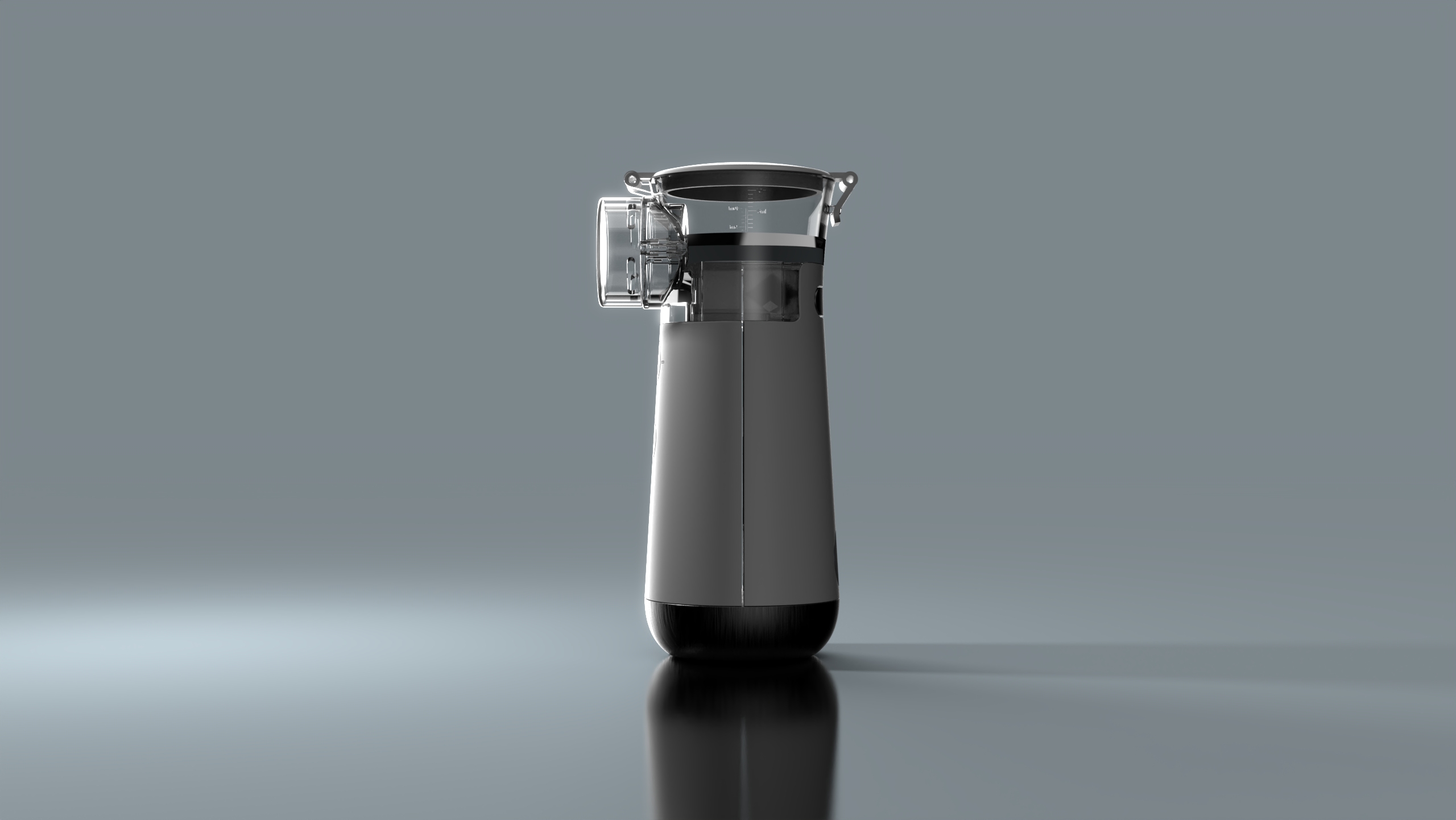 Hyperbolic man-machine grip, neutral color matching，