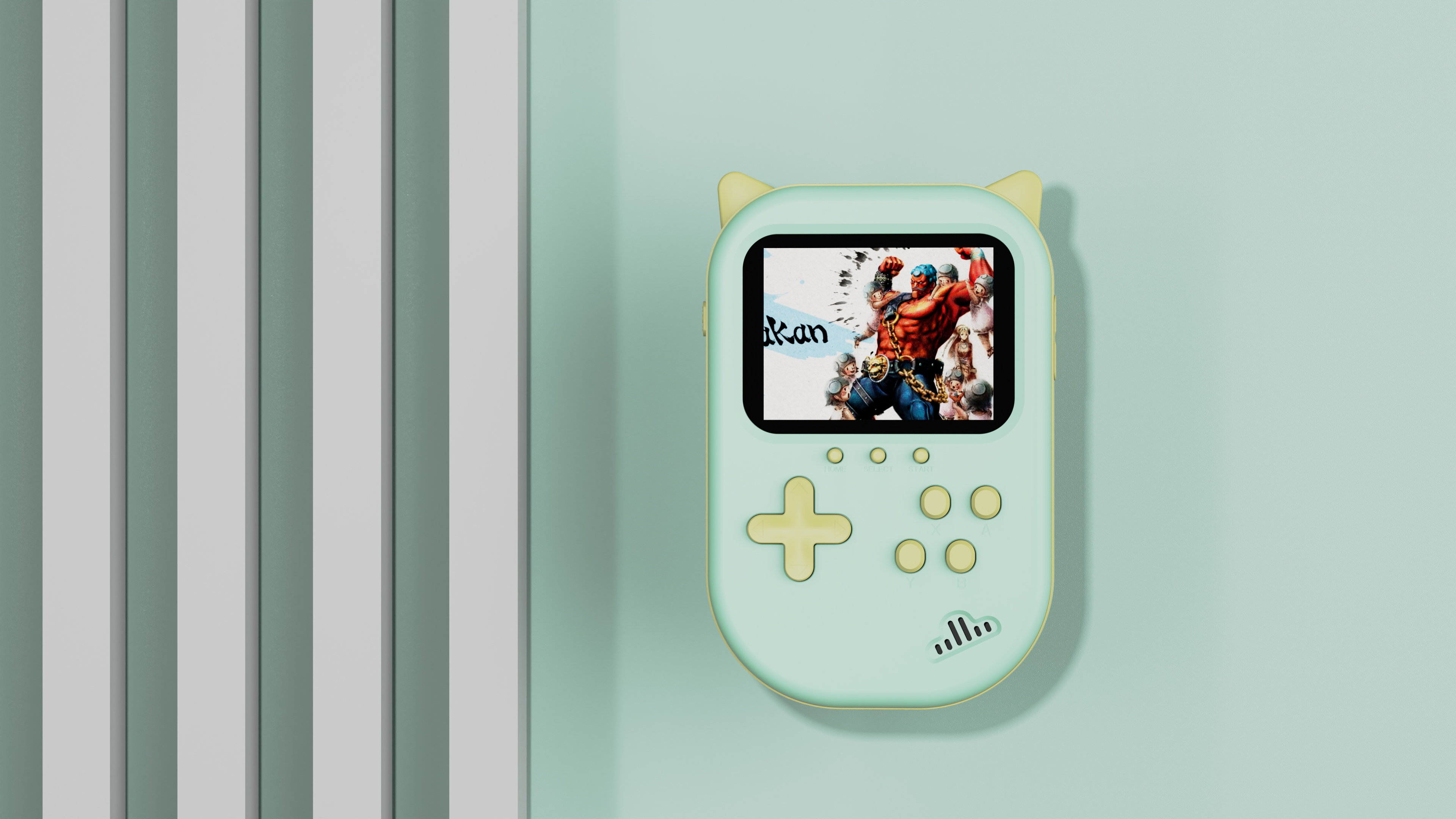 industrial design，Game console design，