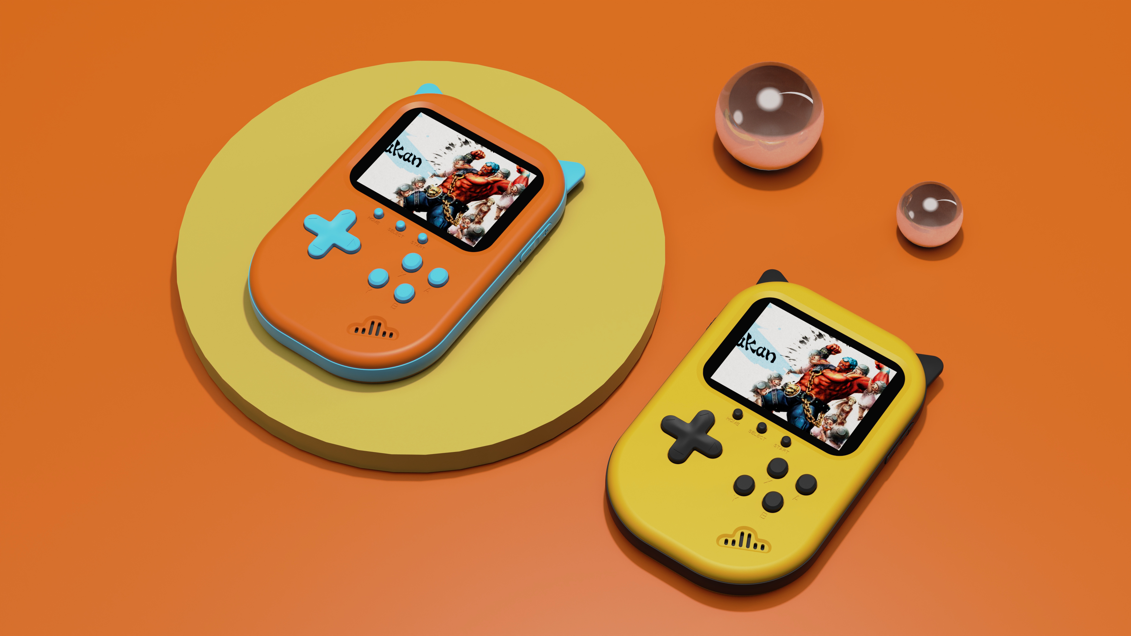 industrial design，Game console design，