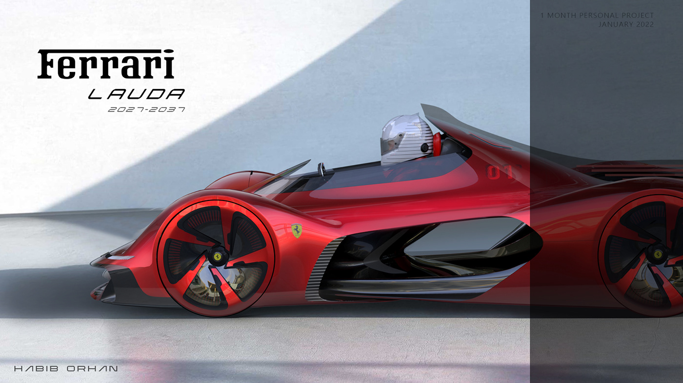 ferrari，Ferrari，automobile，Hand drawn，