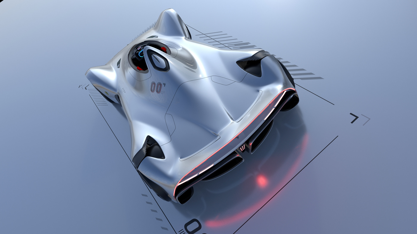 ferrari，Ferrari，automobile，Hand drawn，