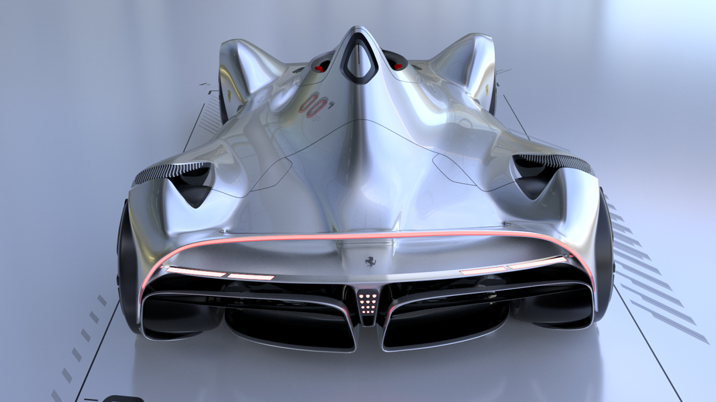 ferrari，Ferrari，automobile，Hand drawn，