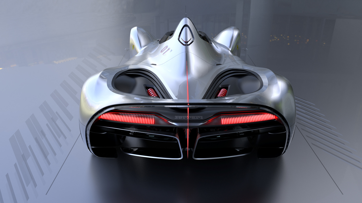 ferrari，Ferrari，automobile，Hand drawn，