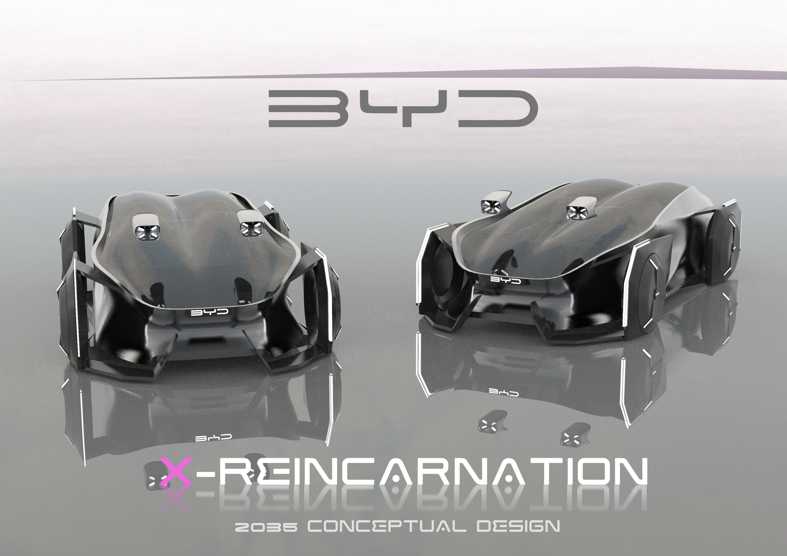 Vehicle design / conceptual design / hand drawing，