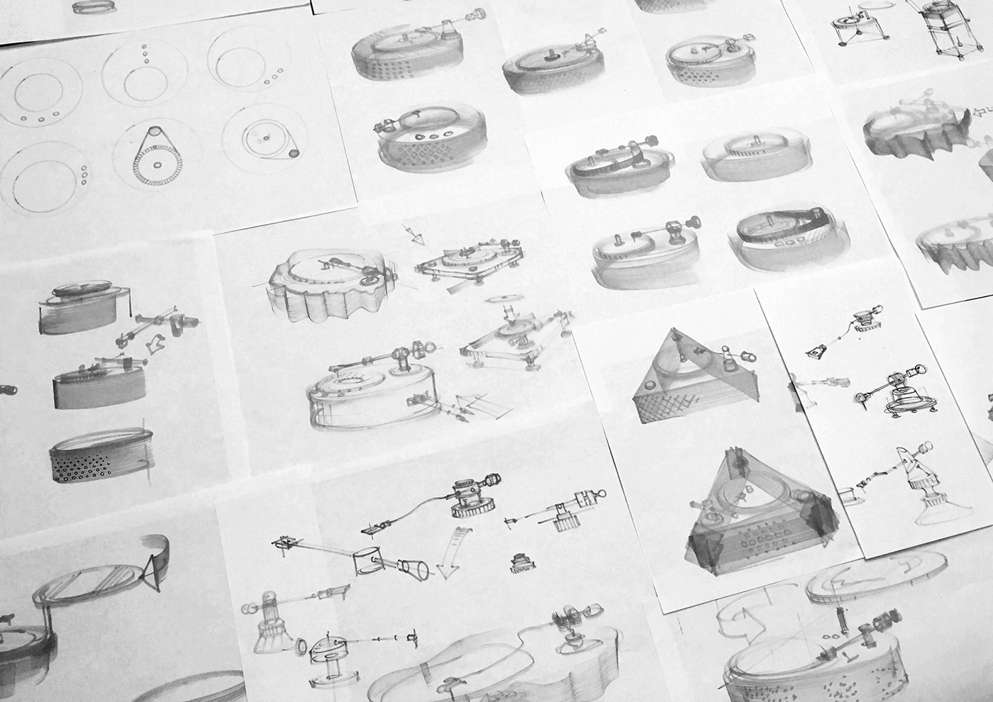 Vinyl record，Adobe portfolio，Record player，oak，