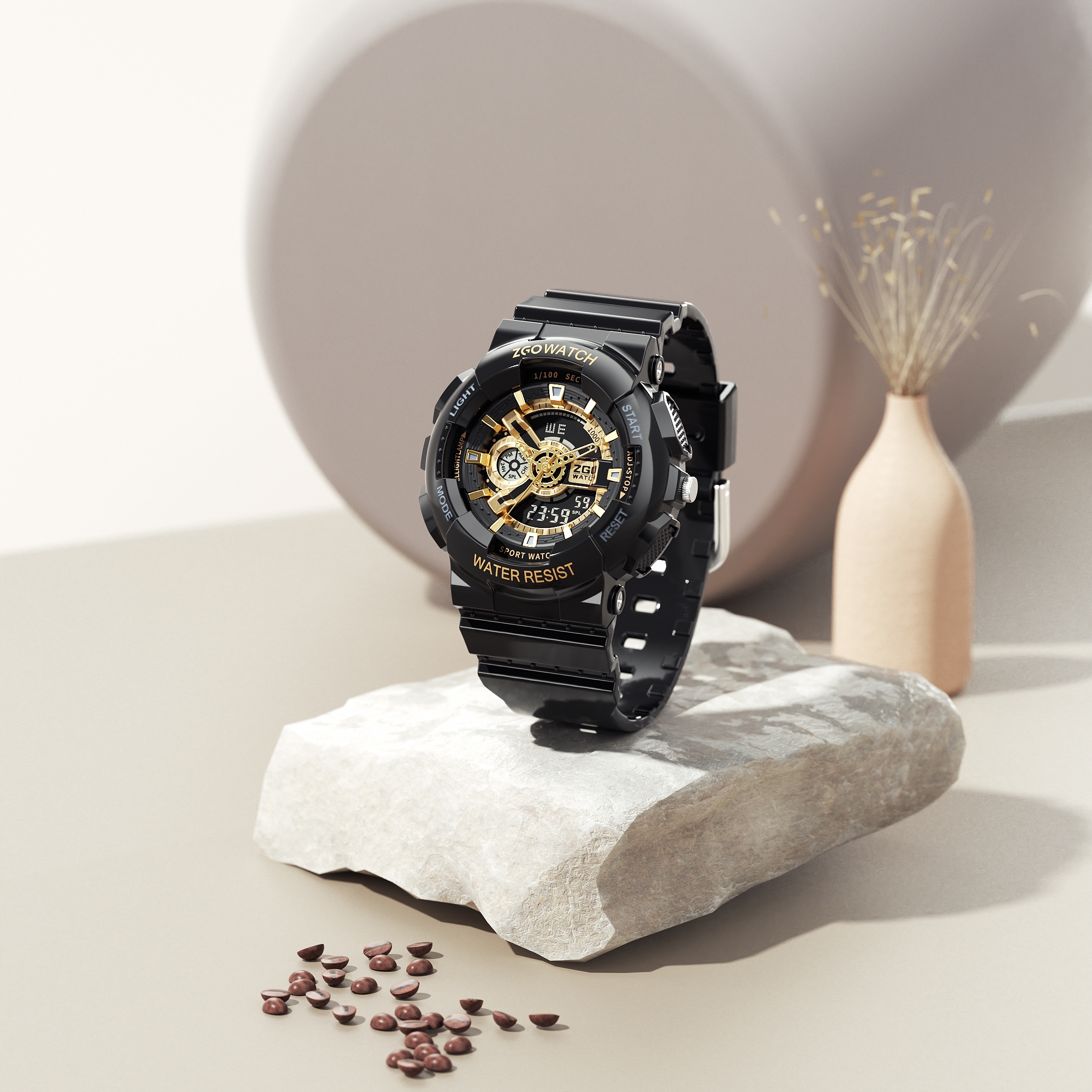 Watch modeling and rendering，