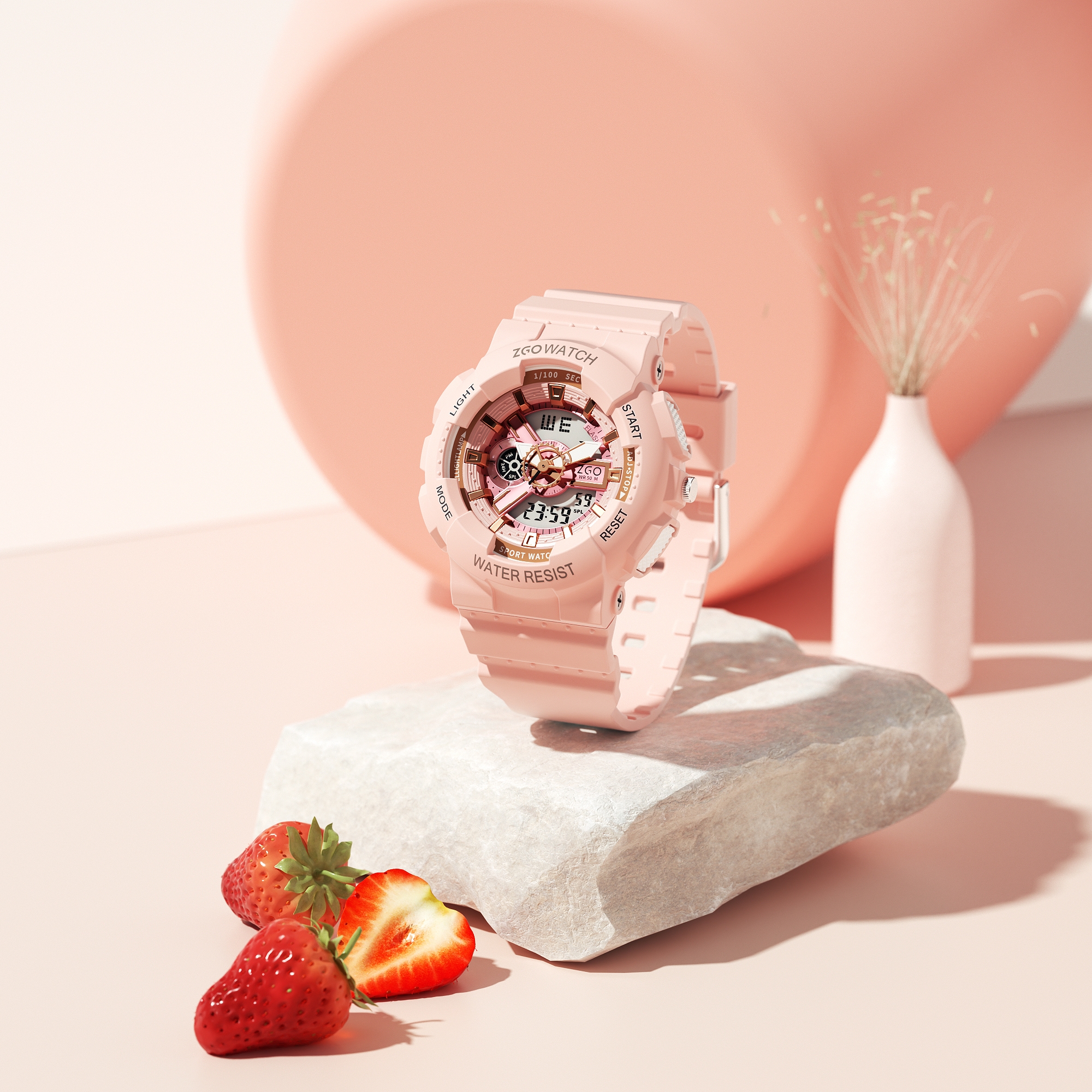 Watch modeling and rendering，