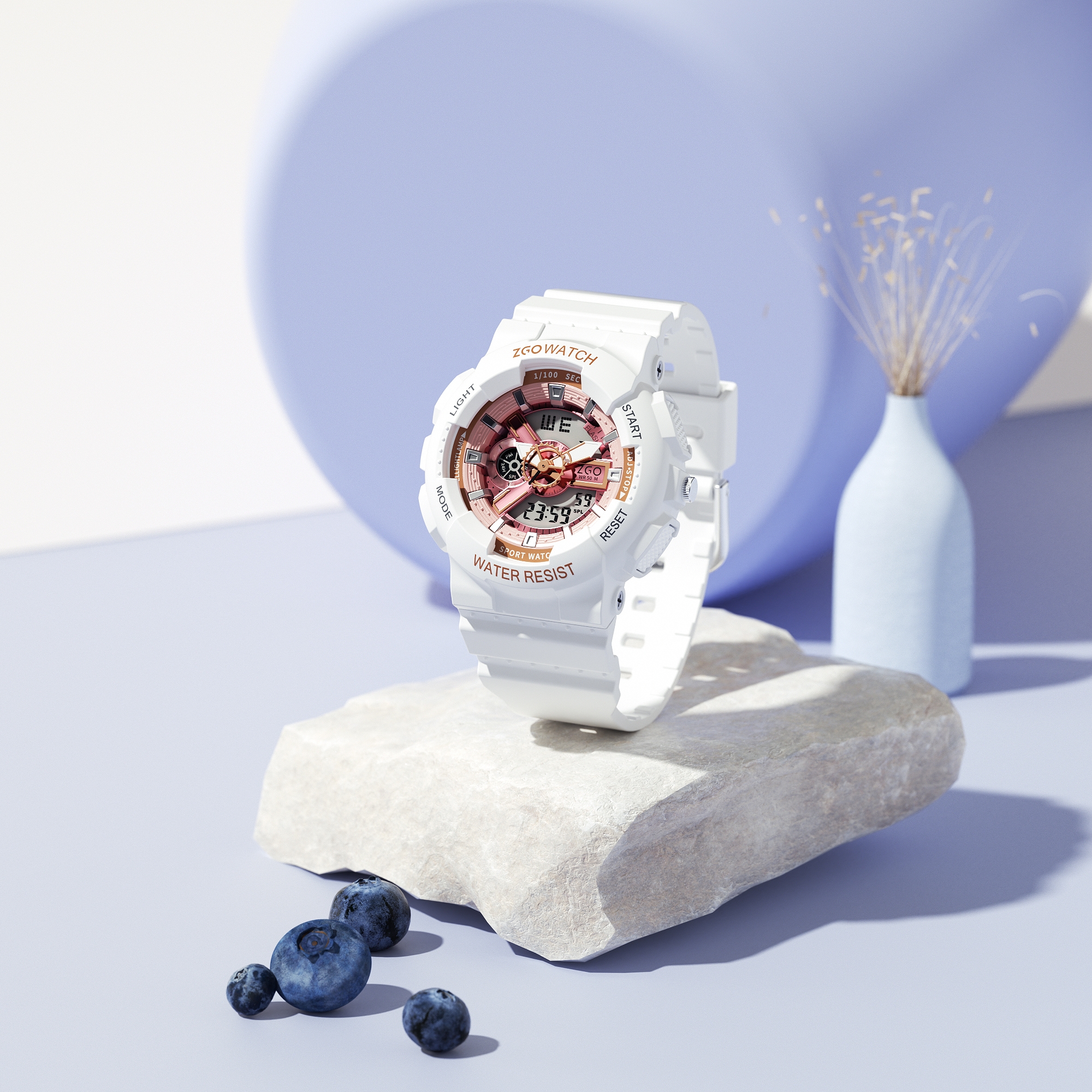 Watch modeling and rendering，