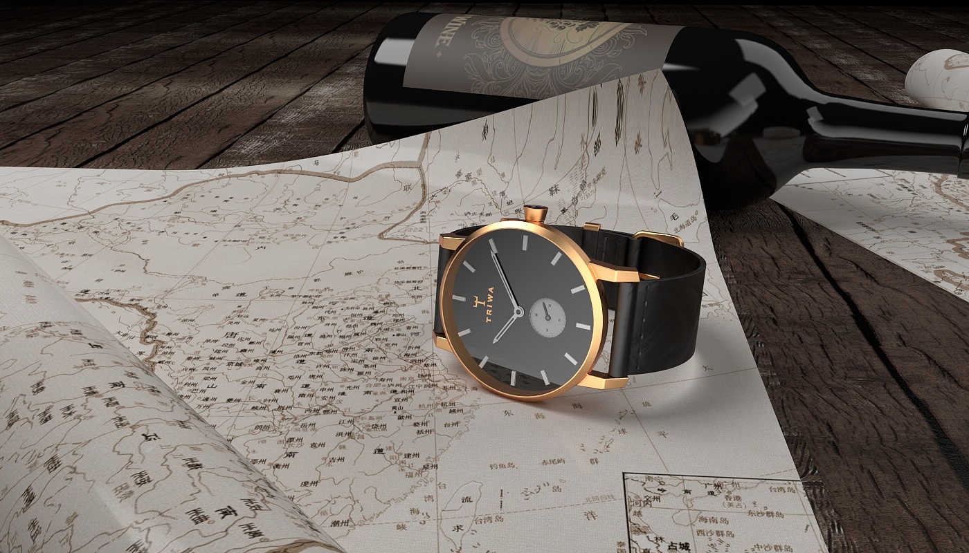 Render，Wrist watch，