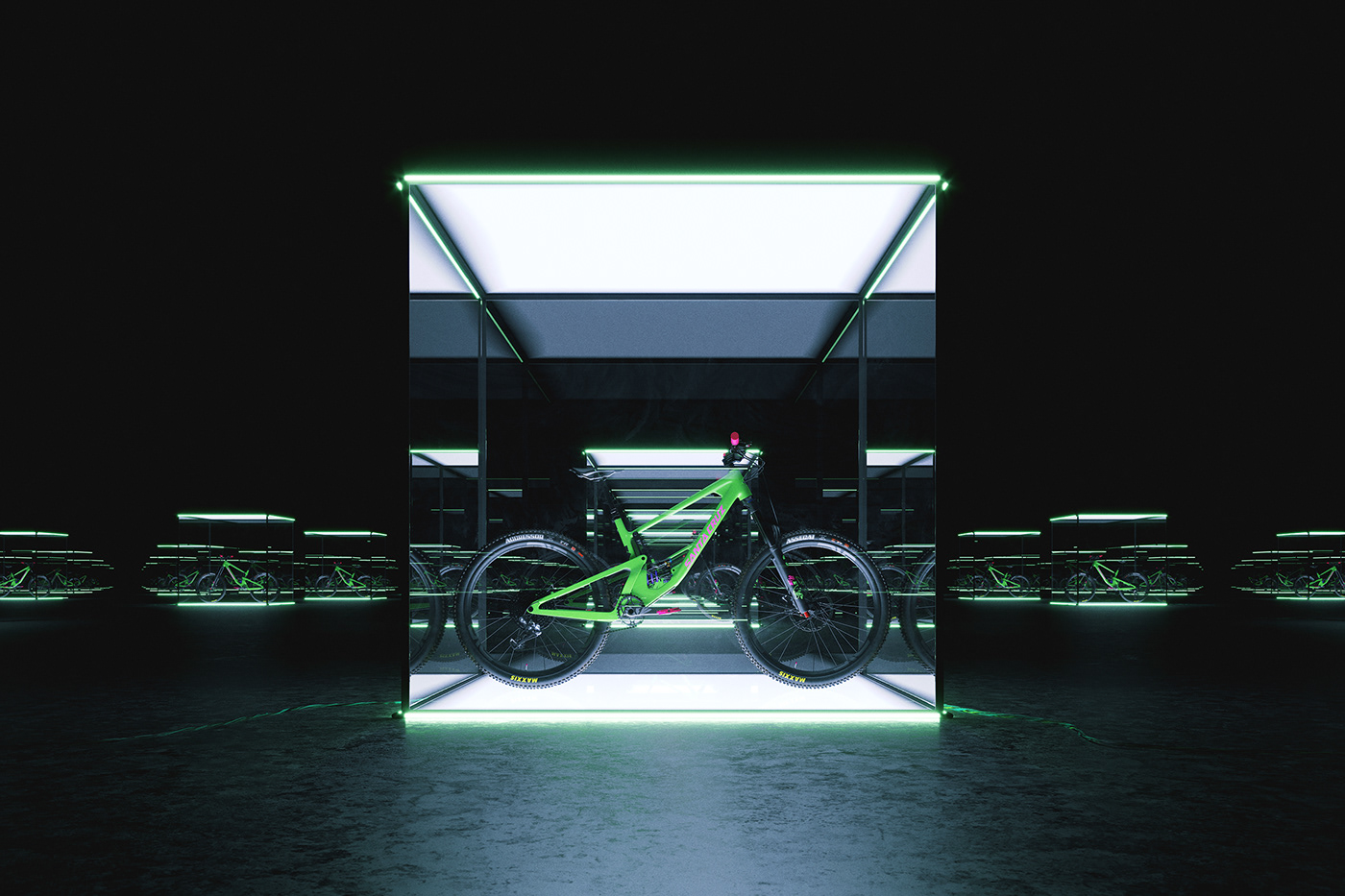 Bicycle，Cyberpunk，bicycle，