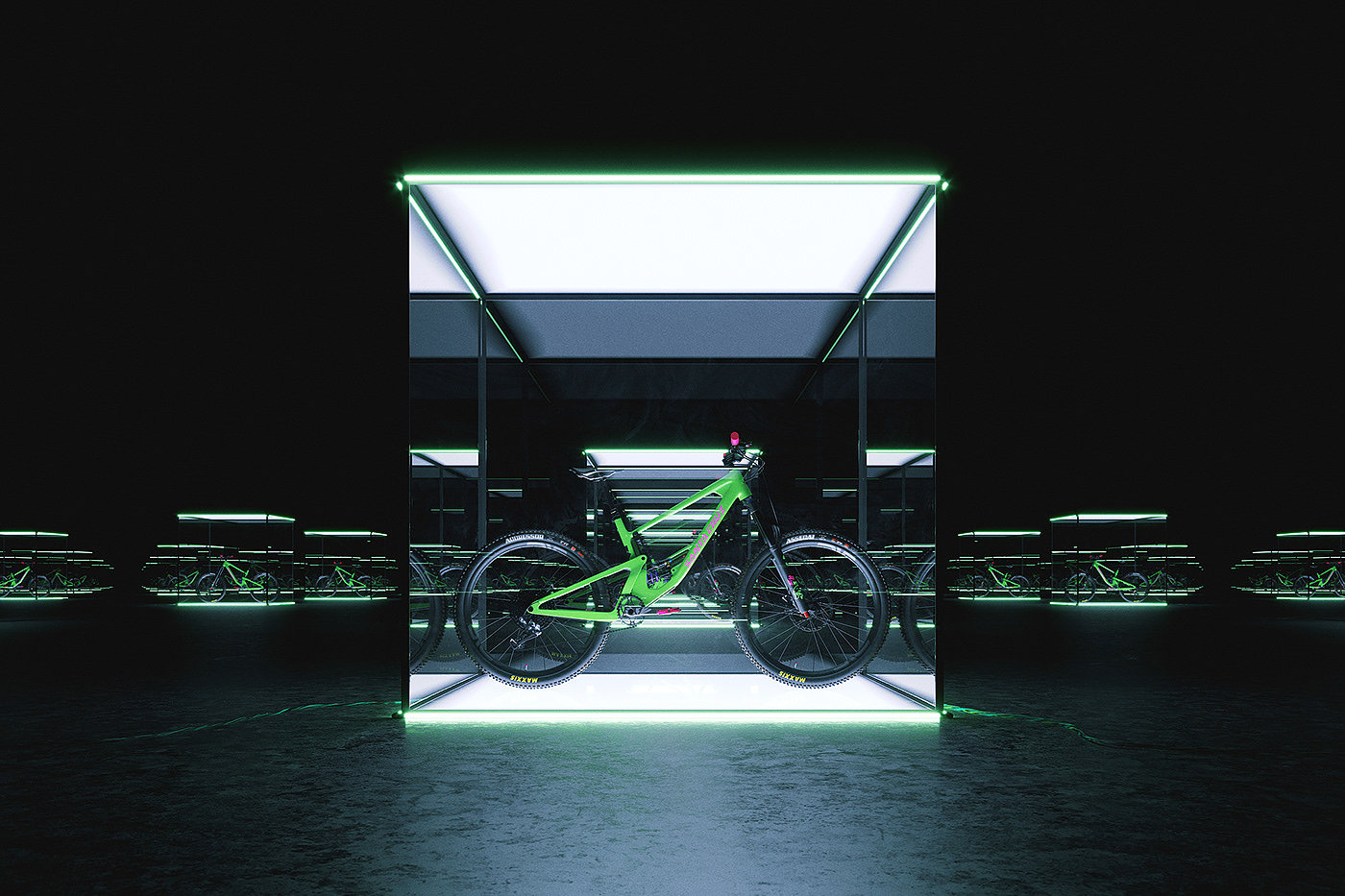 Bicycle，Cyberpunk，bicycle，