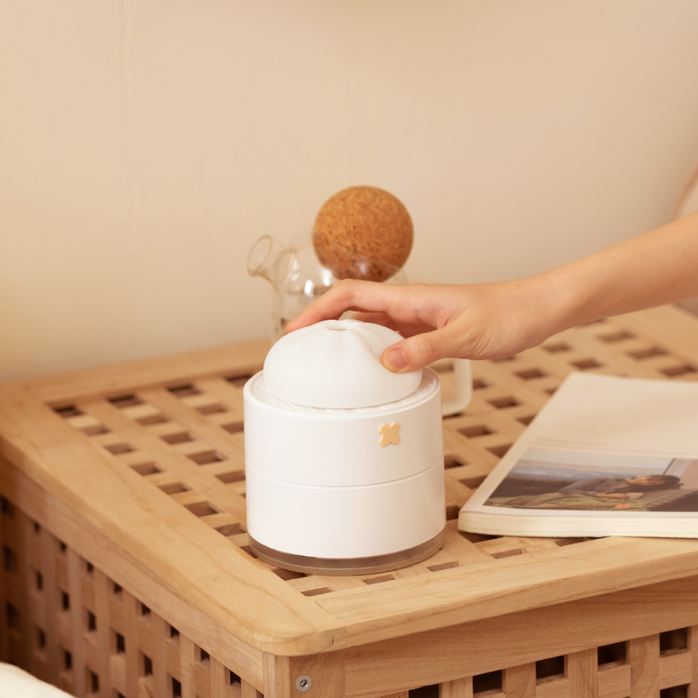Steamed stuffed bun, cute, humidifier, decompression，