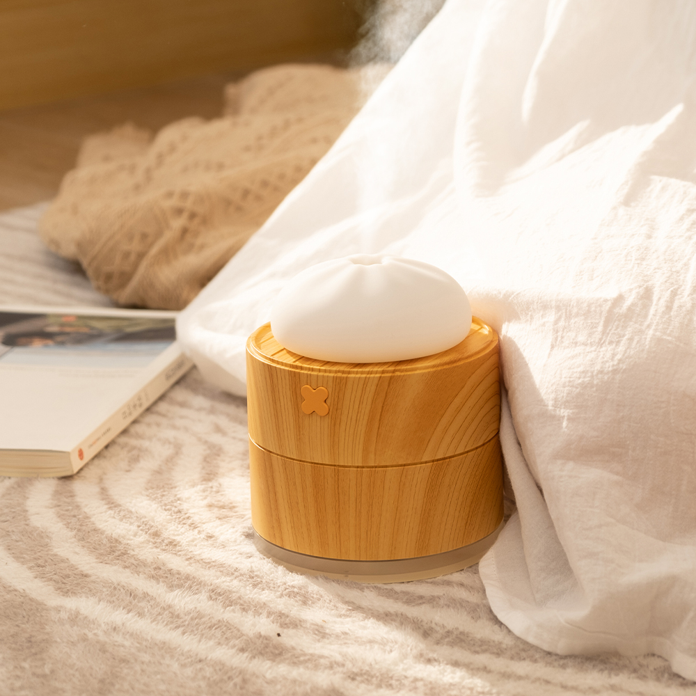 Steamed stuffed bun, cute, humidifier, decompression，