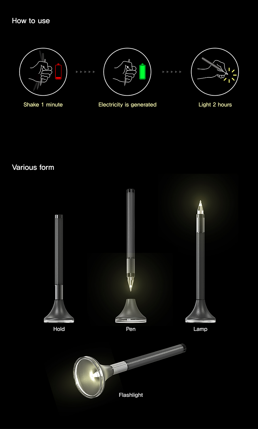 Lamps，Stationery，pen，product design，2016 Core77，