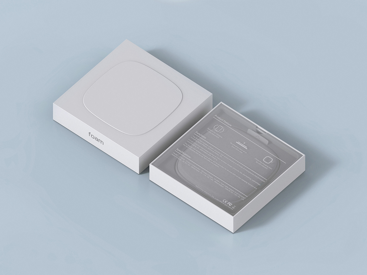 Wireless Charger，wireless charger ，foam，