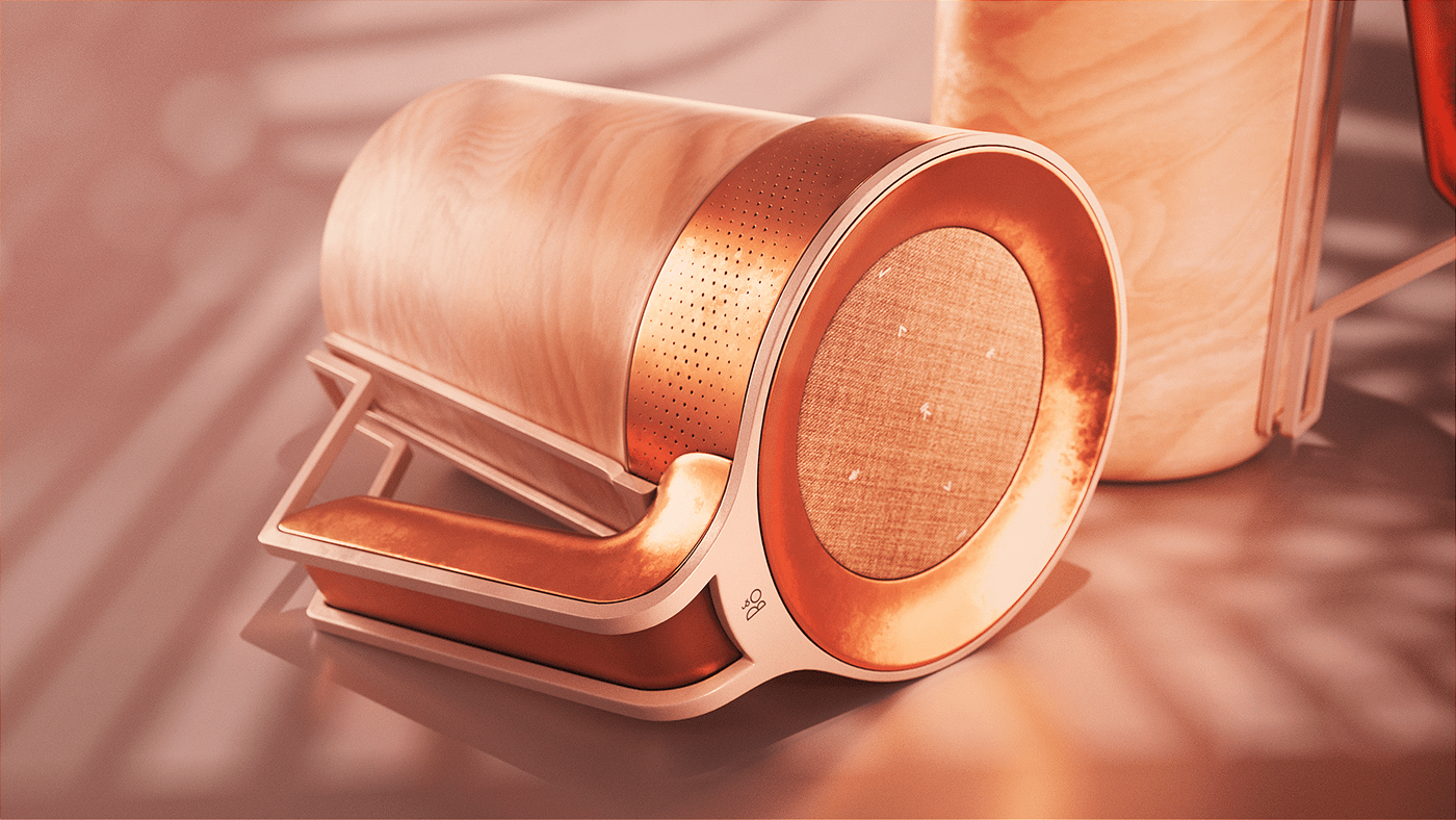 Sustainability，industrial design，interactive，Bluetooth speaker，music，