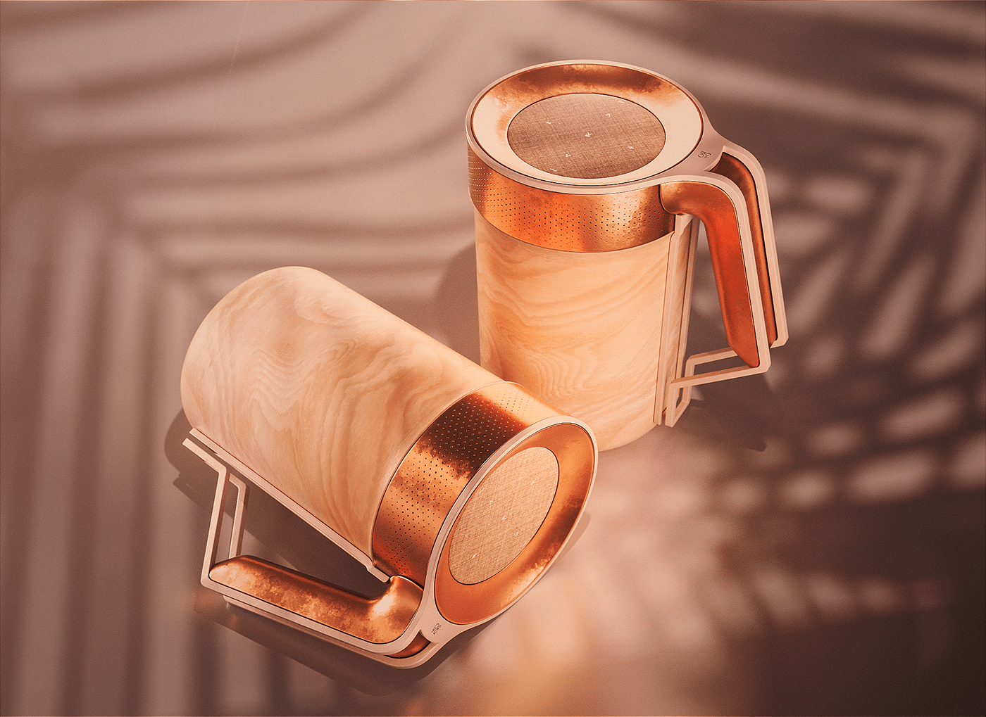 Sustainability，industrial design，interactive，Bluetooth speaker，music，