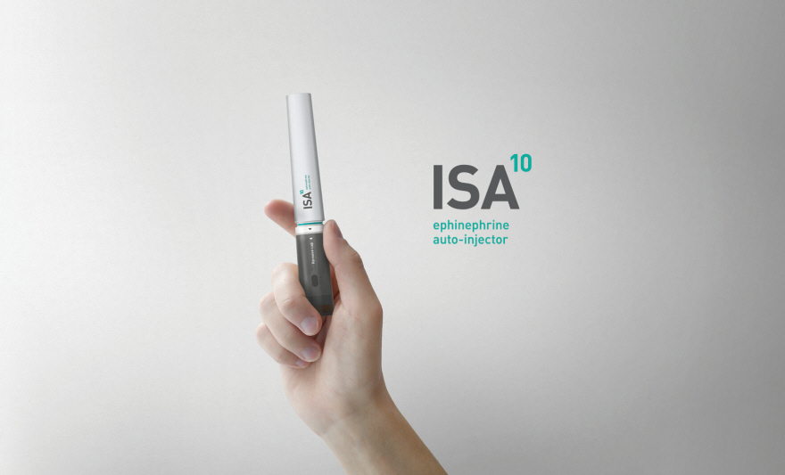 ISA10，Adrenaline automatic syringe，Medical chess，product design，2016 Core77，