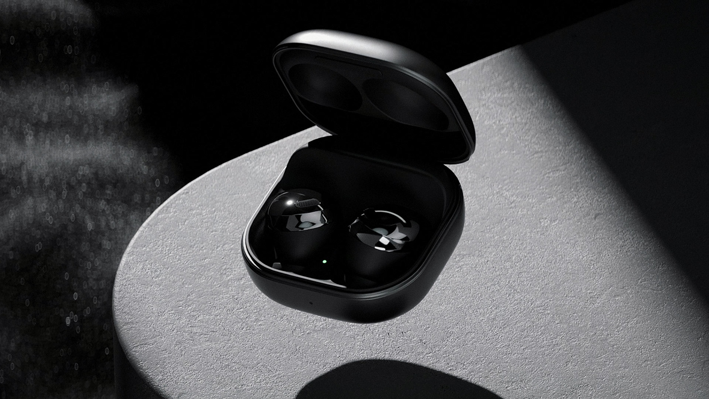 Earplugs，cgi，Samsung，voice，product design，