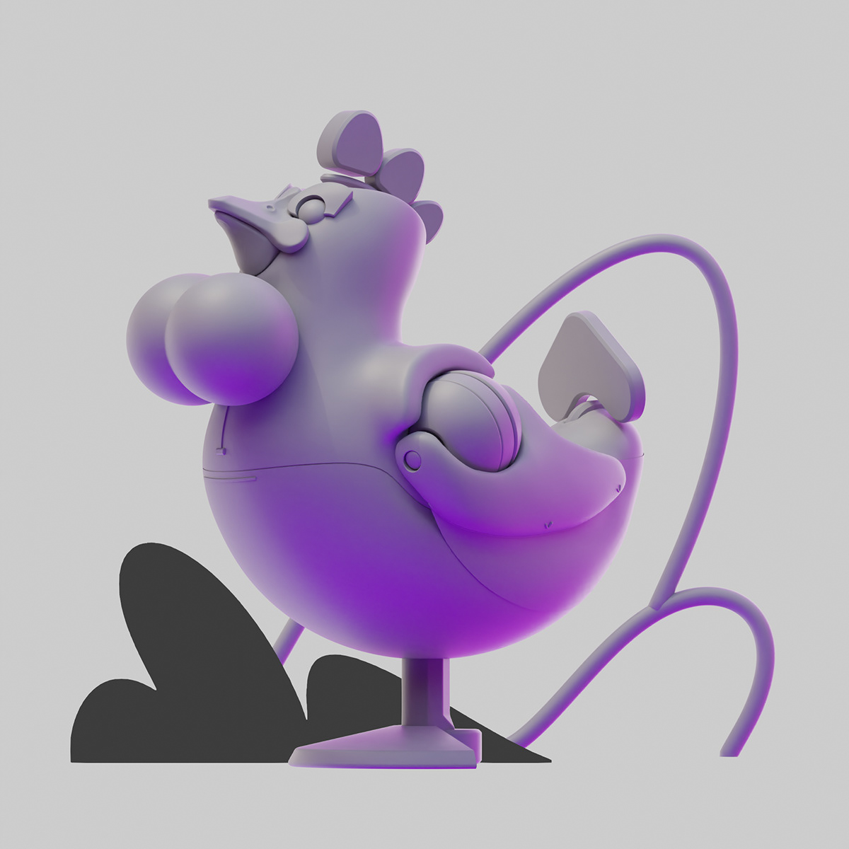 Plastic，Toy design，3D animation mixer，