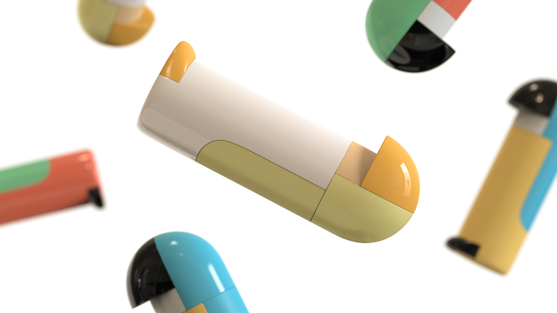 product design，Kitchen supplies，Cleaning brush，