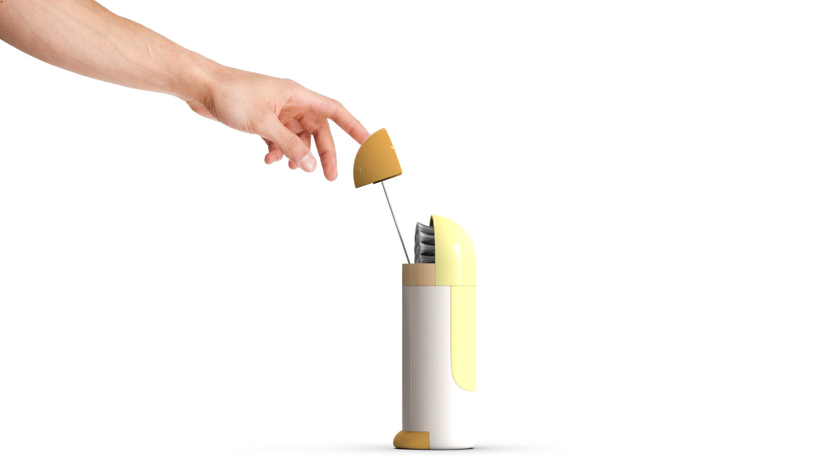 product design，Kitchen supplies，Cleaning brush，