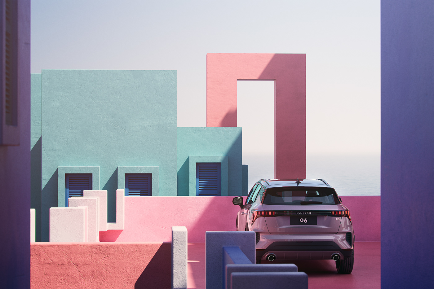 Lynk, Co 06 Shero，automobile，Render，cgi，