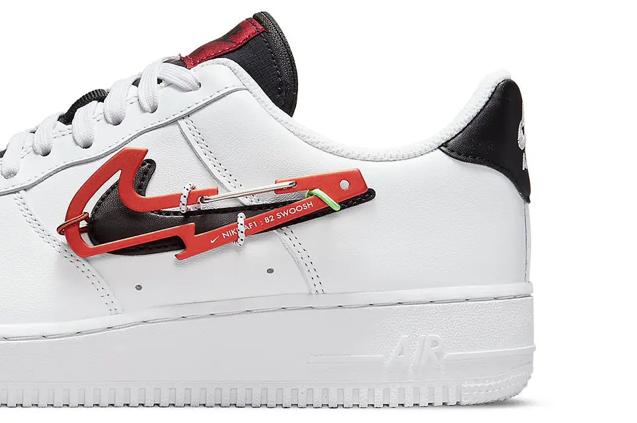 运动鞋，ICONIC，NIKE AIR FORCE 1，可拆卸，登山扣，