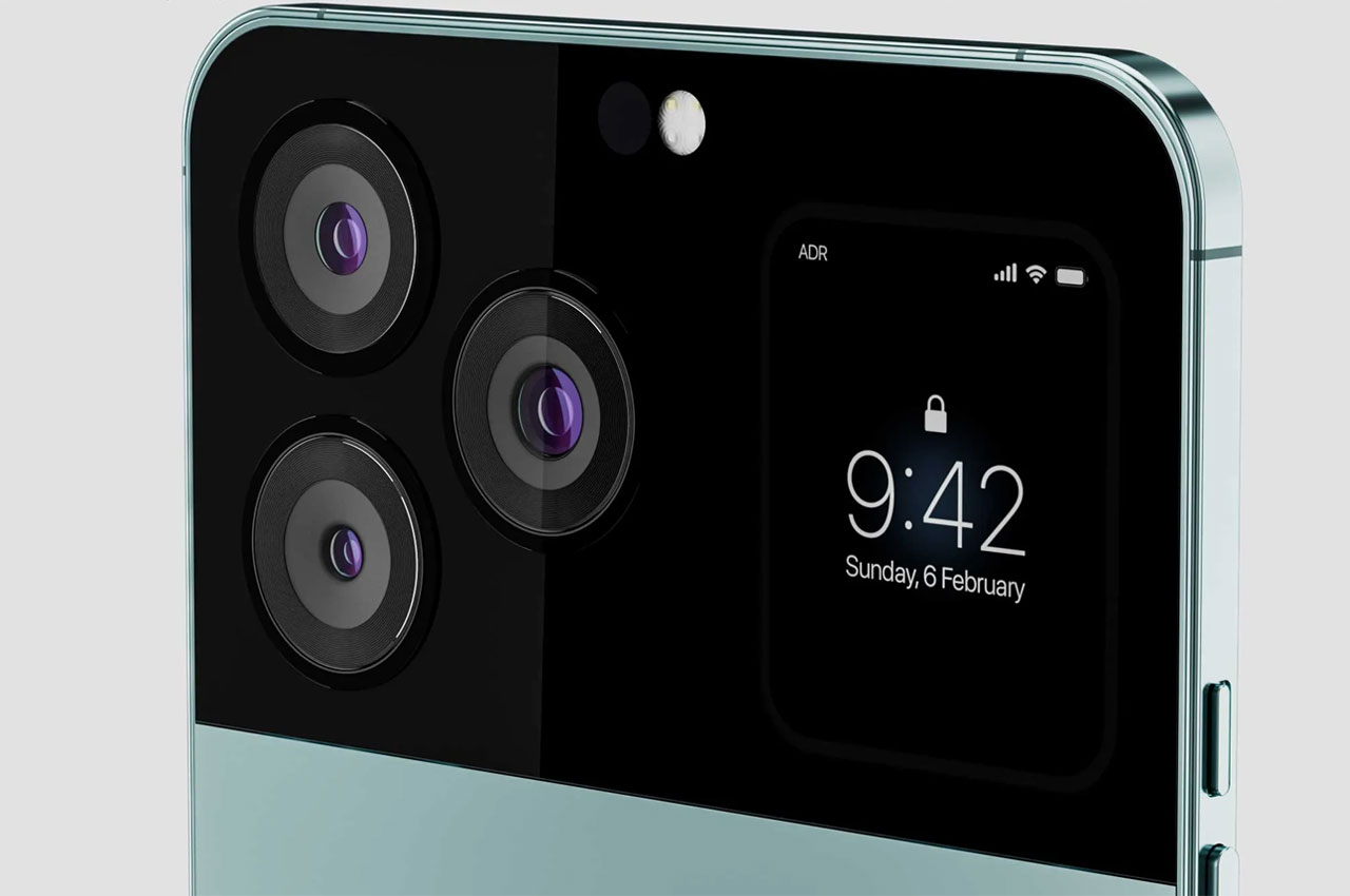 apple，Foldable，Professional camera，iphone，Air flap，conceptual design，