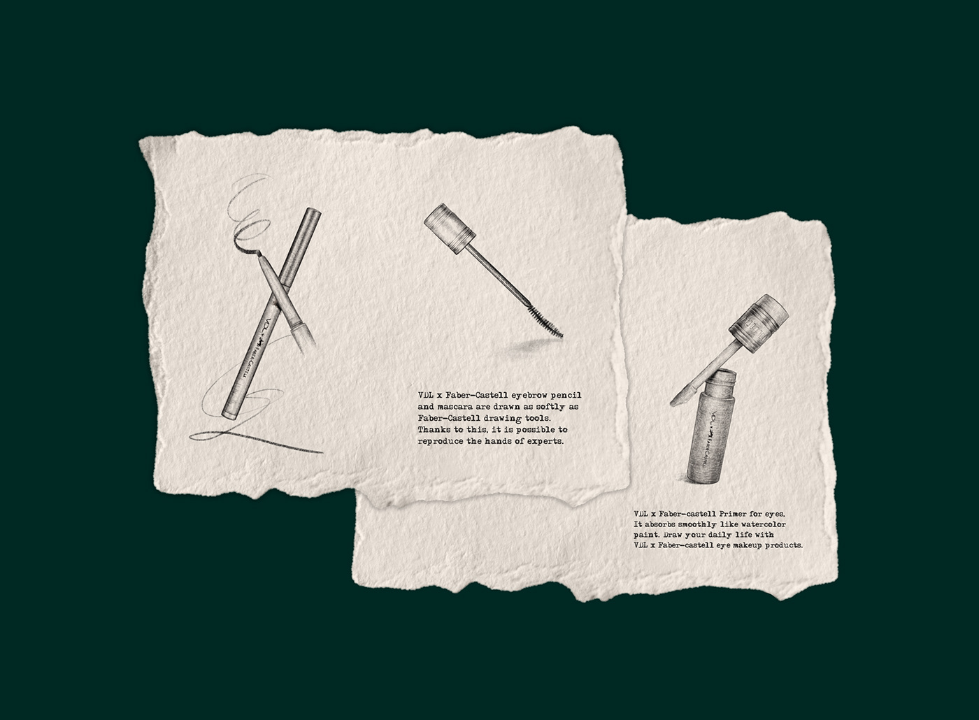 vdl，Faber-Castell，Make-up，