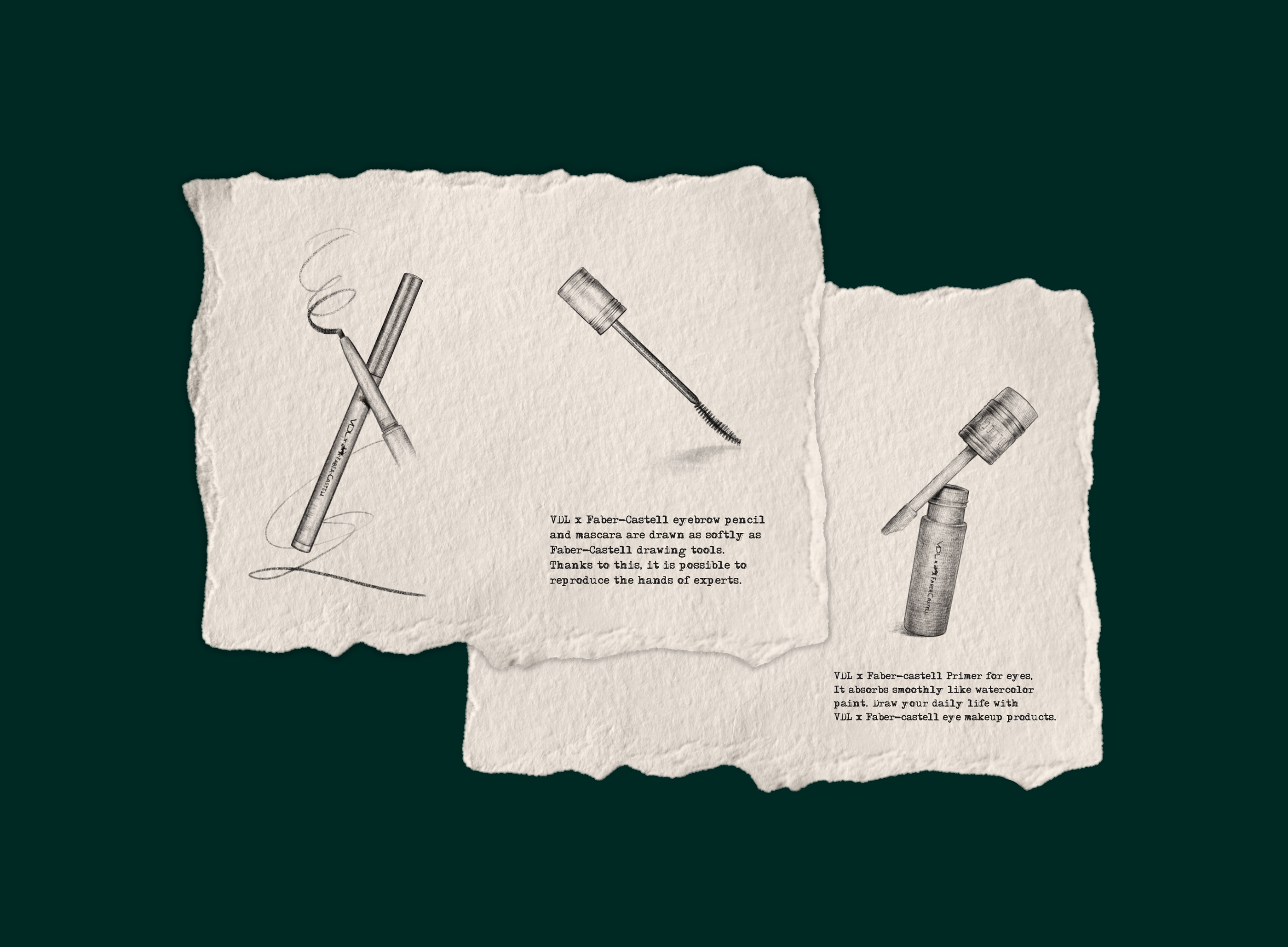 vdl，Faber-Castell，Make-up，