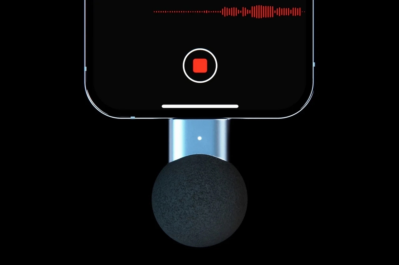 Spherical type，Microphone，Mobile Accessories，product design，