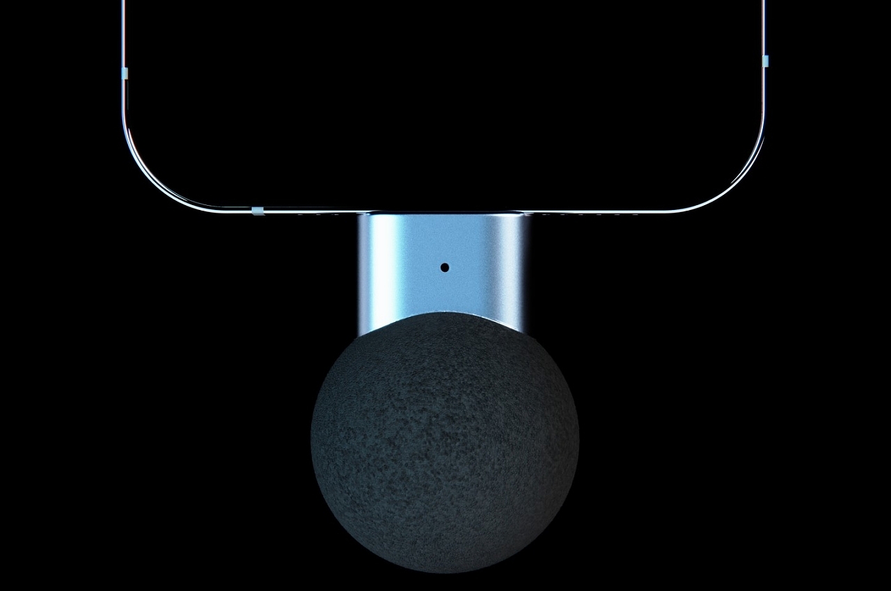 Spherical type，Microphone，Mobile Accessories，product design，